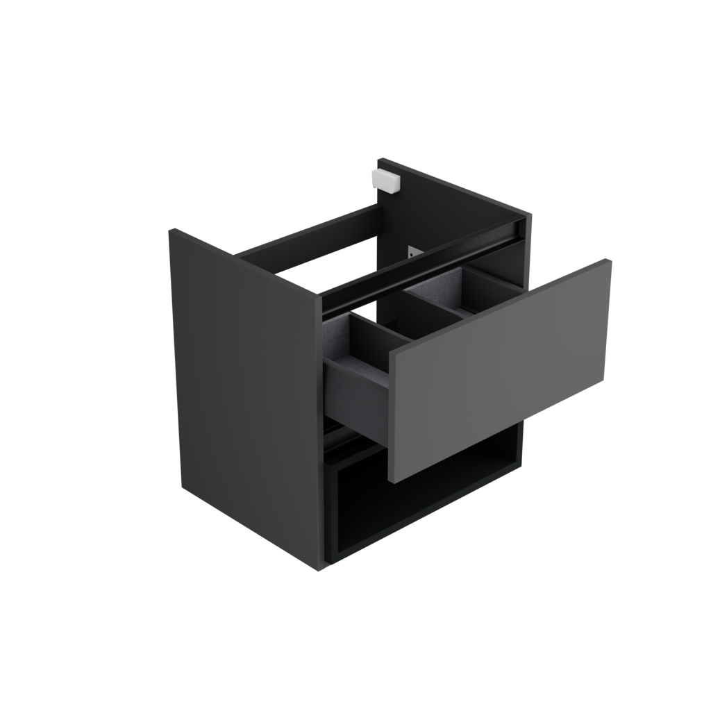 [10115462] Gouda wastafelonderkast (Donkergrijs, 60 cm) 1