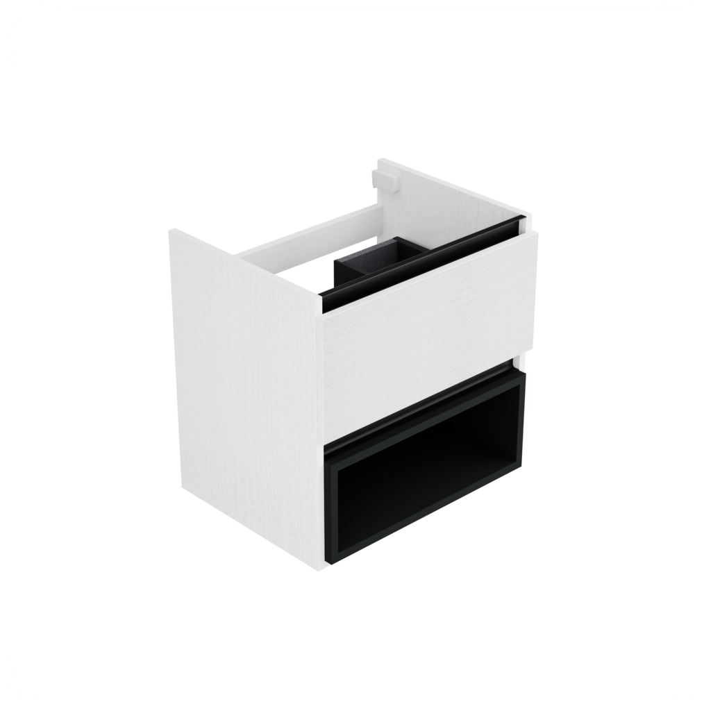 [10115458] Gouda wastafelonderkast (Houtlook wit, 60 cm) 2