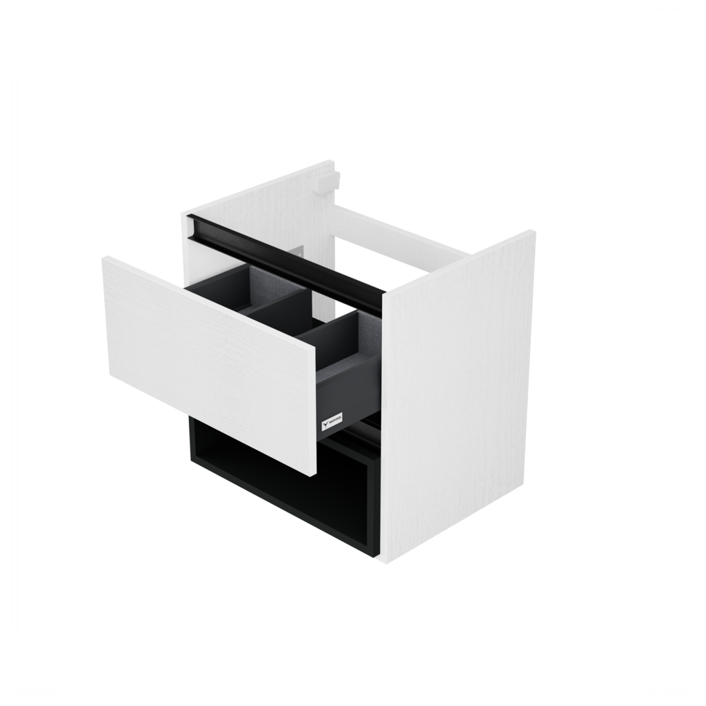 [10115458] Gouda wastafelonderkast (Houtlook wit, 60 cm) 3