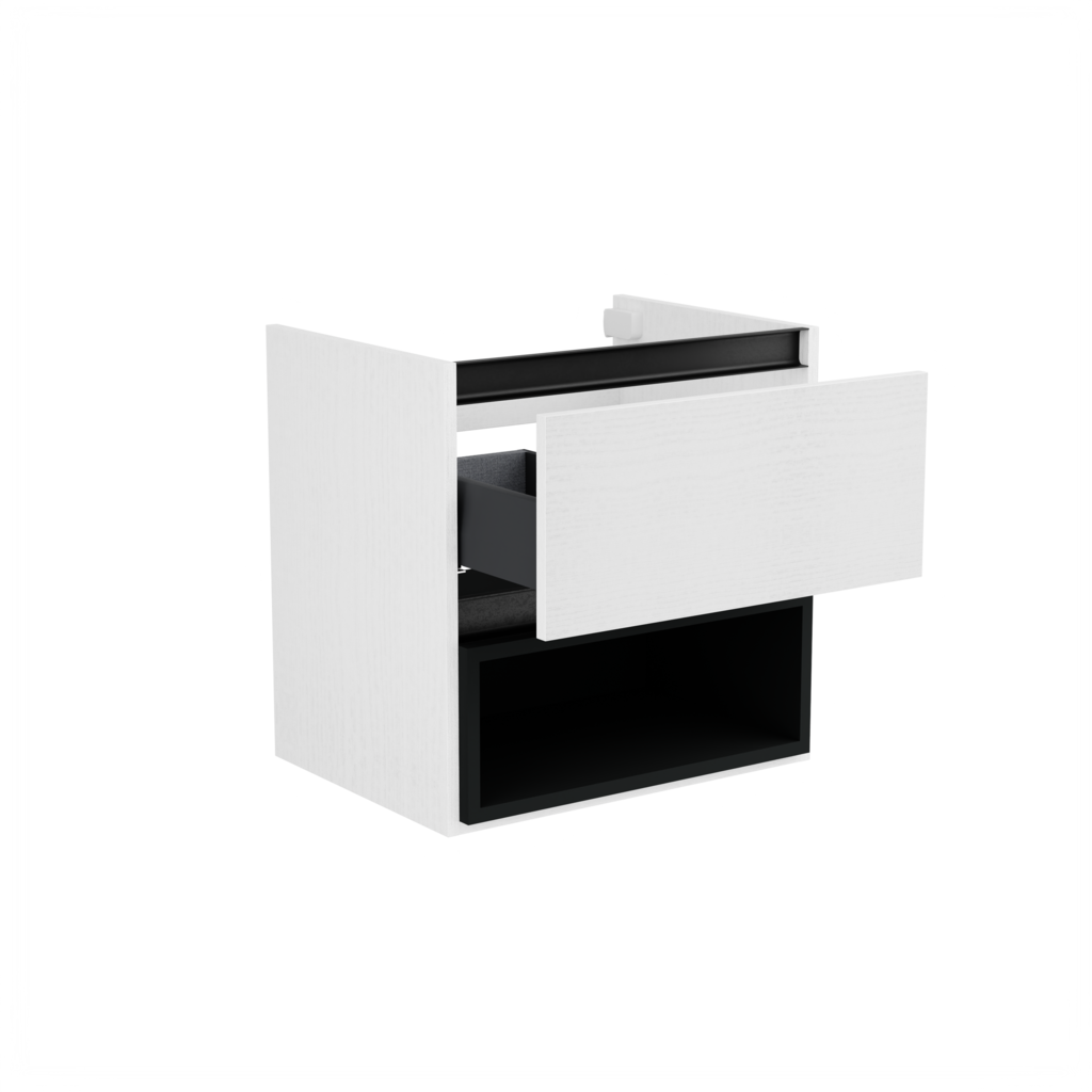 [10115458] Gouda wastafelonderkast (Houtlook wit, 60 cm) 5