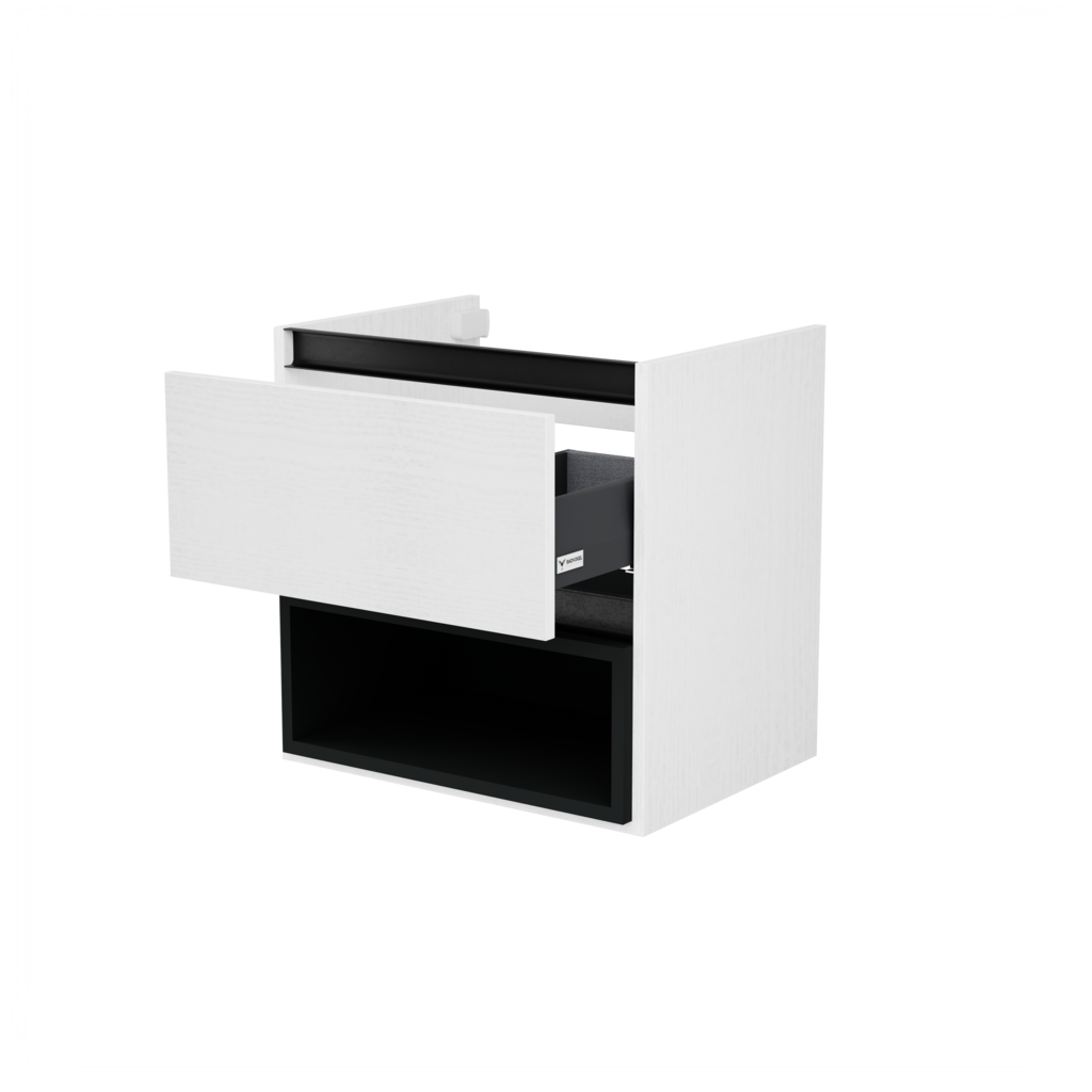 [10115458] Gouda wastafelonderkast (Houtlook wit, 60 cm) 7