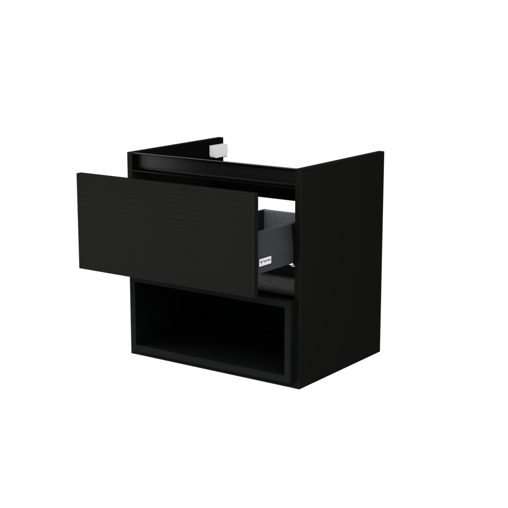 [10115459] Gouda wastafelonderkast (Houtlook zwart, 60 cm) 7