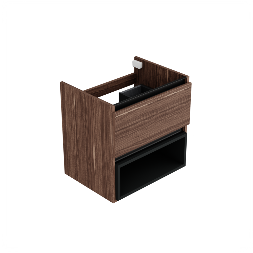 Gouda wastafelonderkast (Walnoot, 60 cm) 2