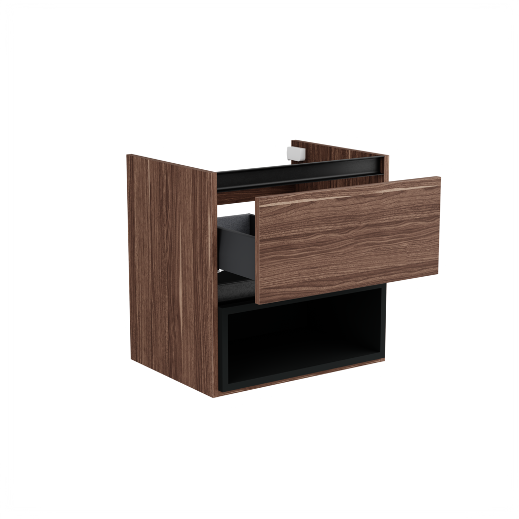 Gouda wastafelonderkast (Walnoot, 60 cm) 5