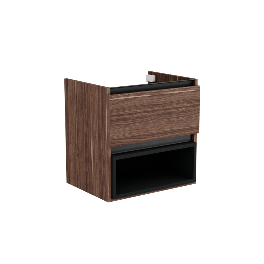 Gouda wastafelonderkast (Walnoot, 60 cm) 6