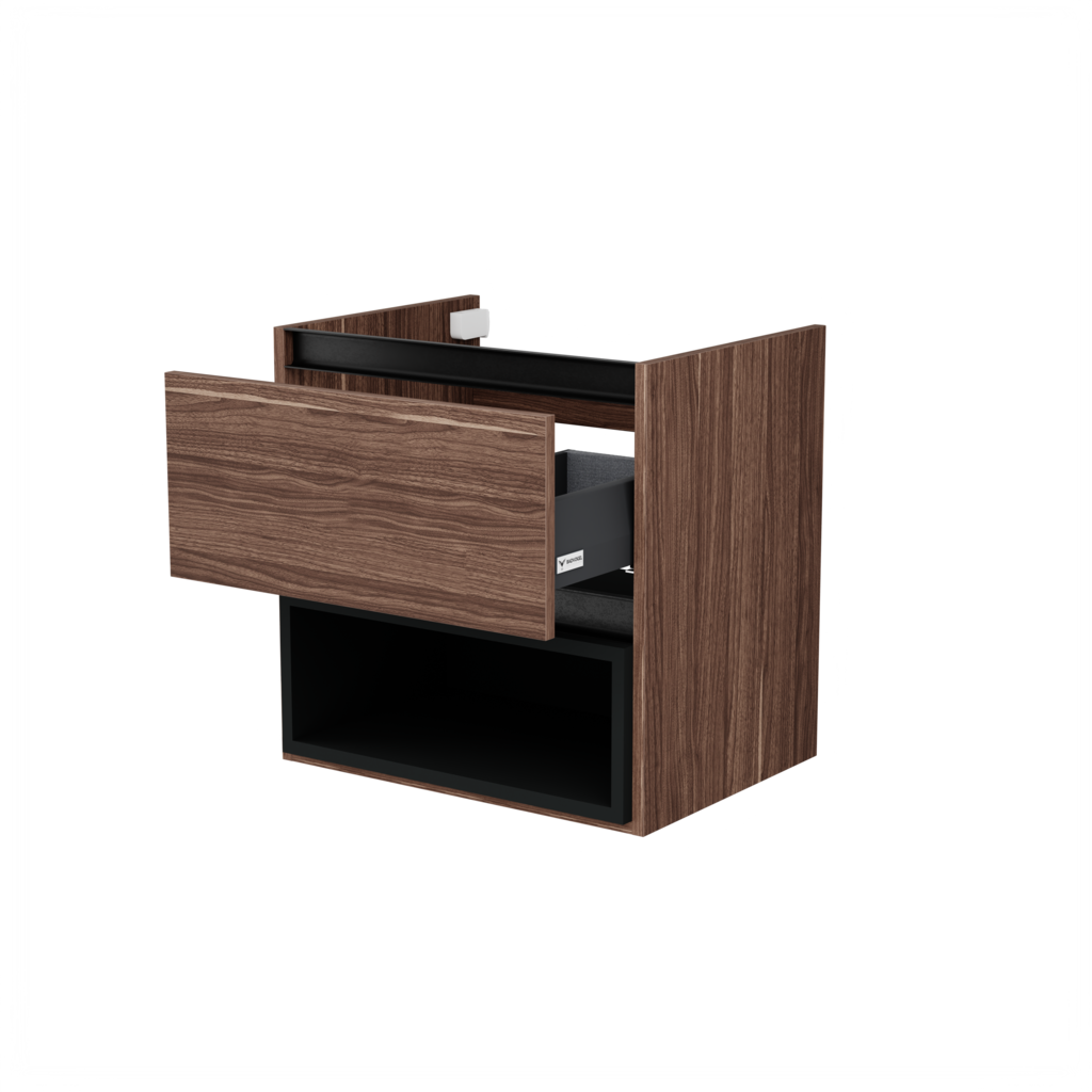 Gouda wastafelonderkast (Walnoot, 60 cm) 7