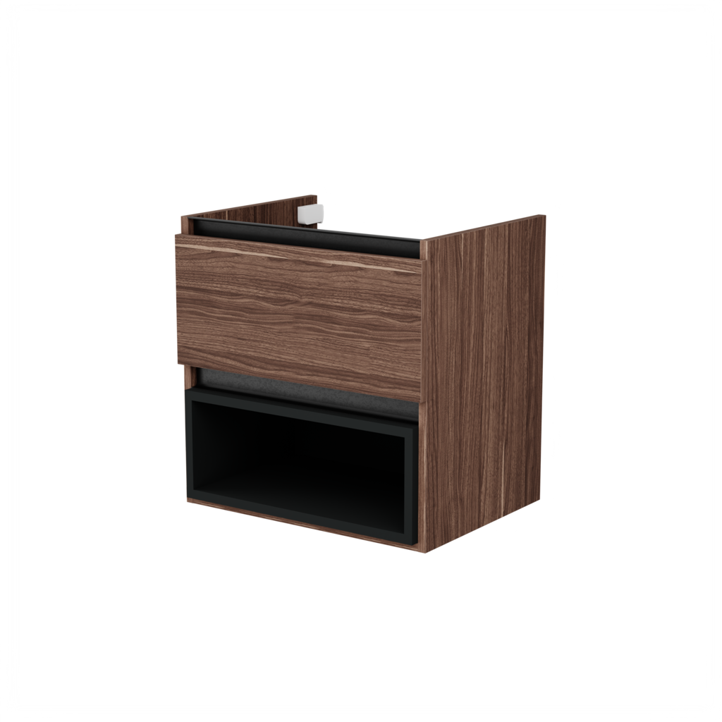 Gouda wastafelonderkast (Walnoot, 60 cm) 8
