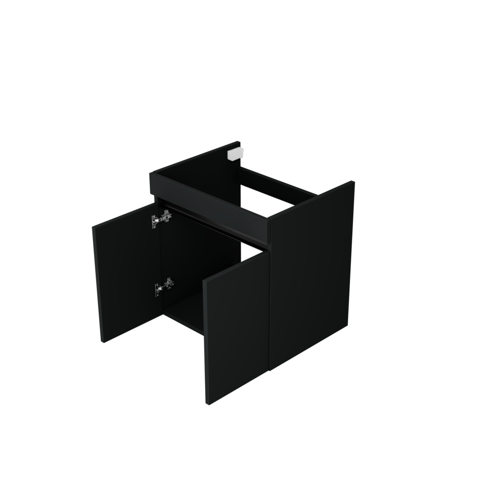 [10116460] Hamburg wastafelonderkast (Donkerzwart, 60 cm) 3