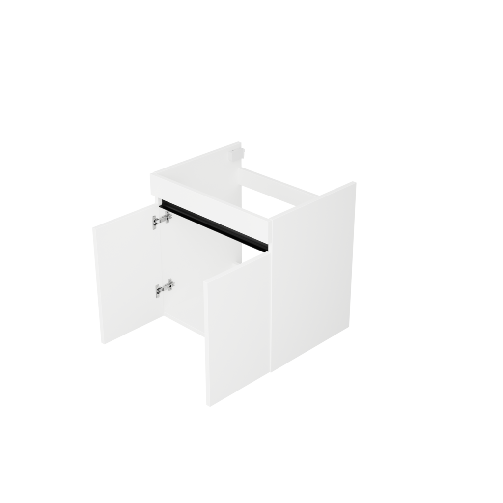 [10116458] Hamburg wastafelonderkast (Hoogglans wit, 60 cm) 3