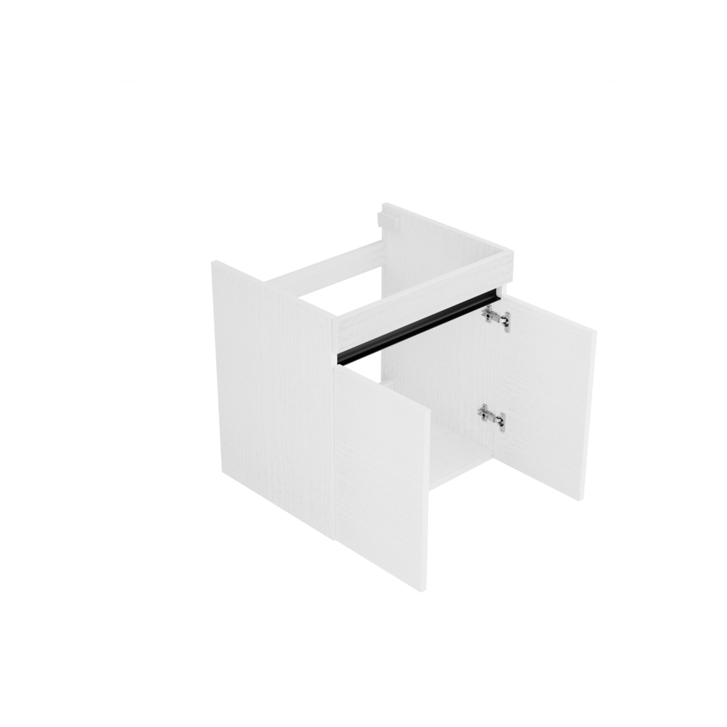 [10116462] Hamburg wastafelonderkast (Houtlook wit, 60 cm) 1