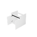 [10116462] Hamburg wastafelonderkast (Houtlook wit, 60 cm) 3