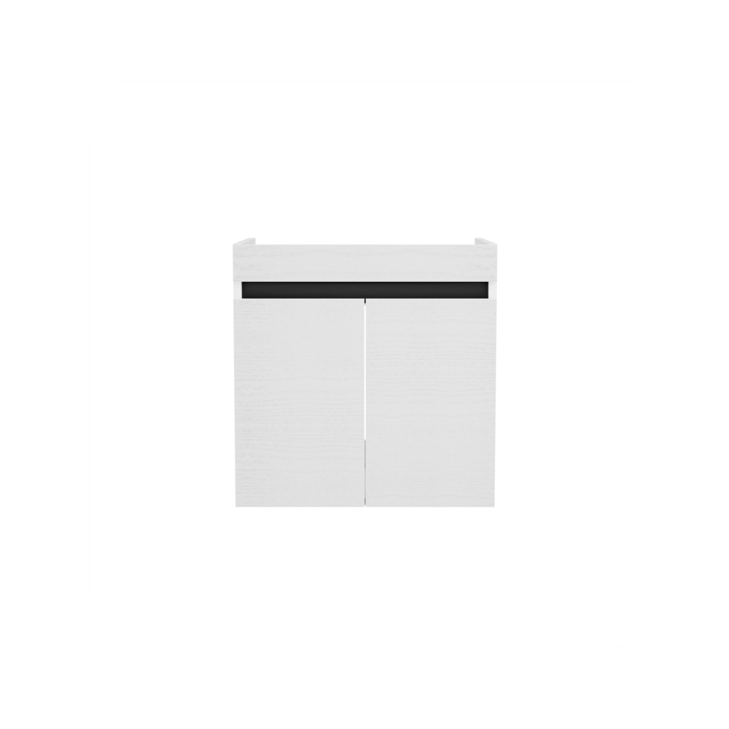 [10116462] Hamburg wastafelonderkast (Houtlook wit, 60 cm) 10