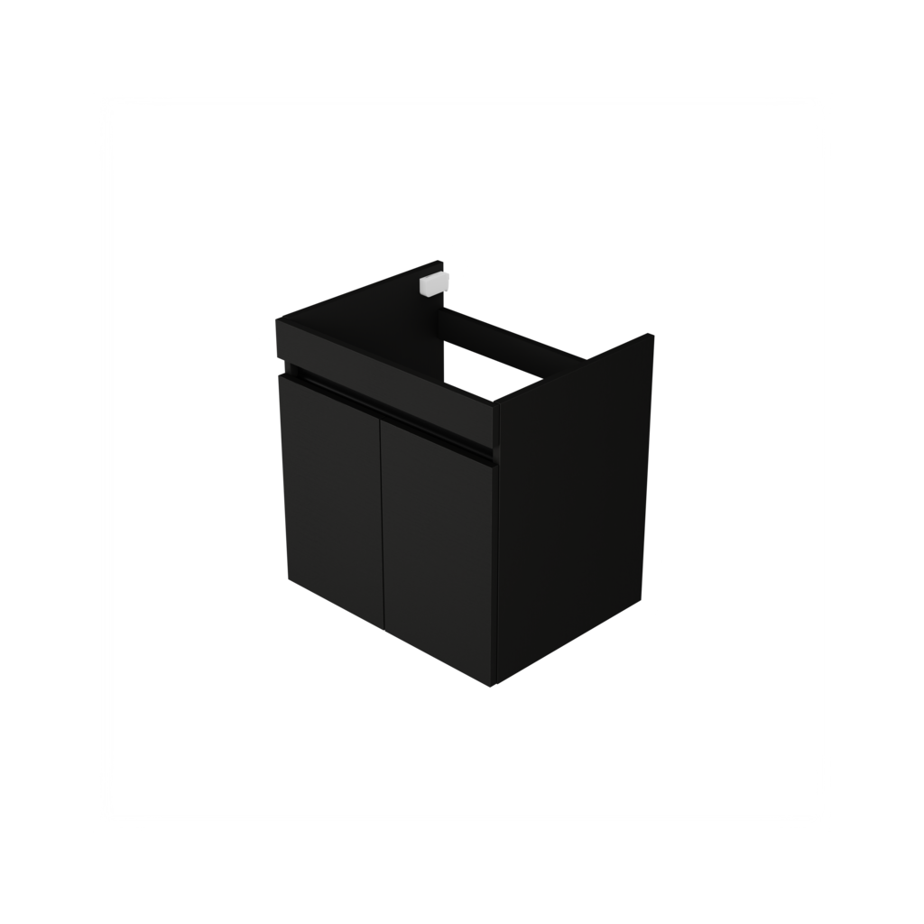 [10116463] Hamburg wastafelonderkast (Houtlook zwart, 60 cm) 4