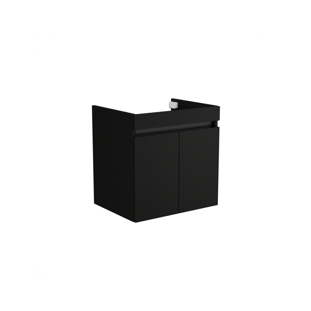 [10116463] Hamburg wastafelonderkast (Houtlook zwart, 60 cm) 6