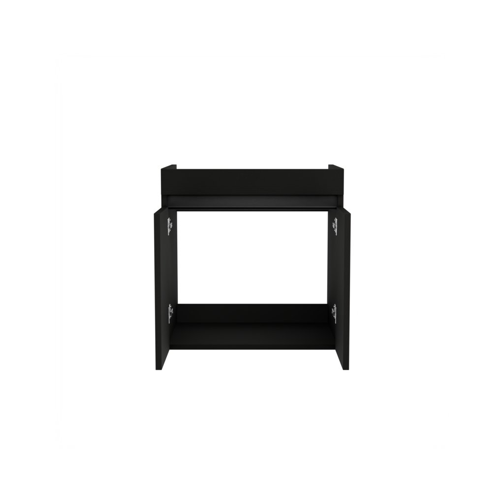 [10116463] Hamburg wastafelonderkast (Houtlook zwart, 60 cm) 9