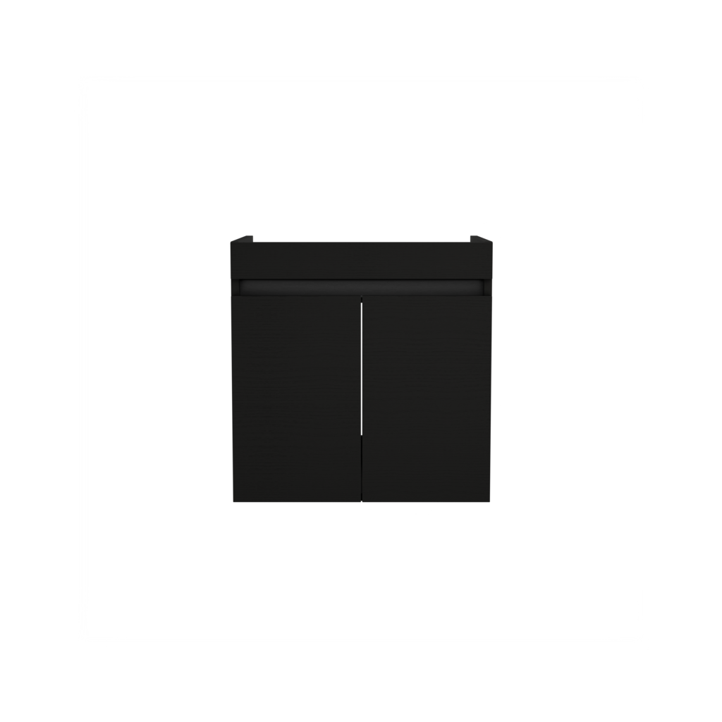 [10116463] Hamburg wastafelonderkast (Houtlook zwart, 60 cm) 10