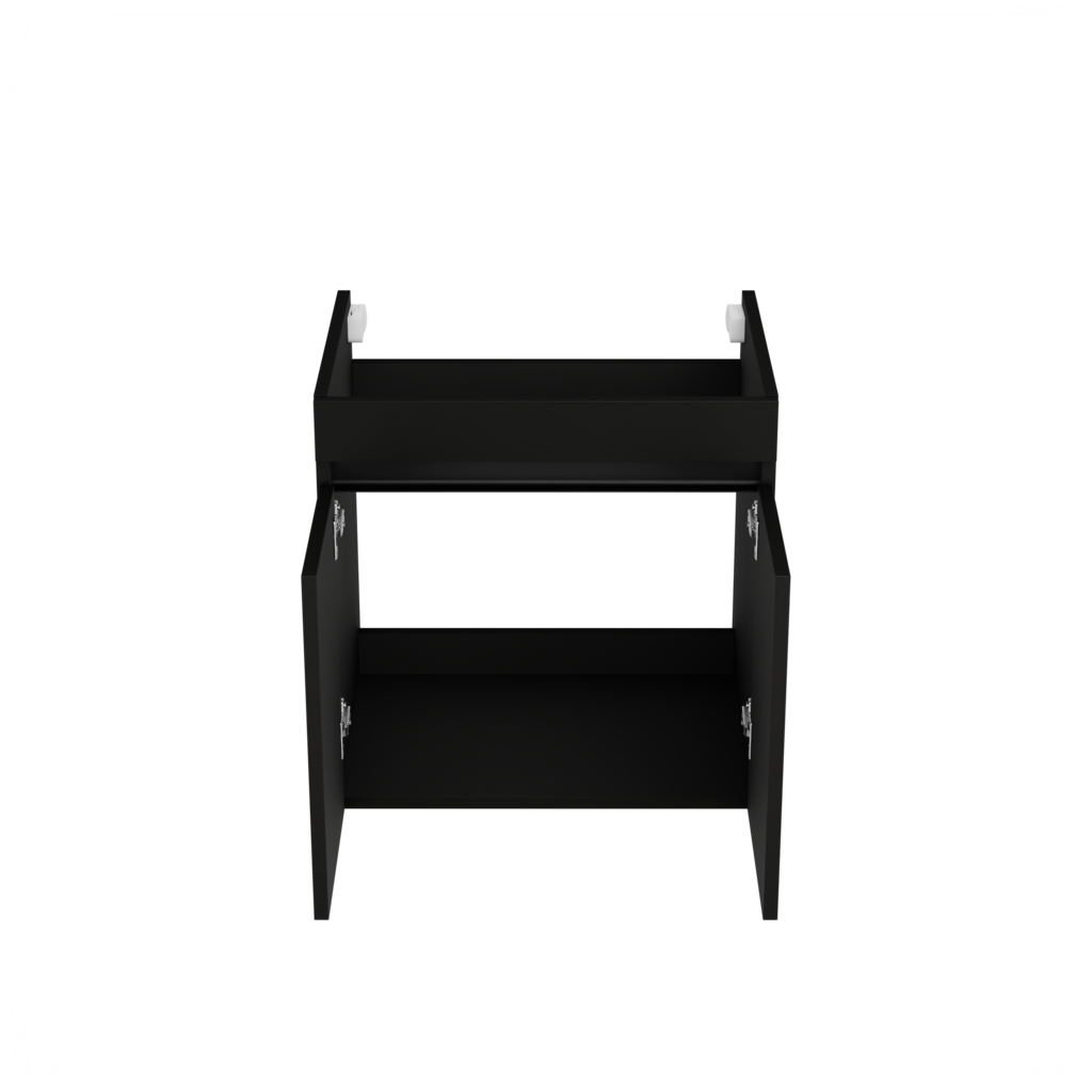 [10116463] Hamburg wastafelonderkast (Houtlook zwart, 60 cm) 11