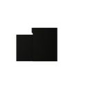 [10116463] Hamburg wastafelonderkast (Houtlook zwart, 60 cm) 15