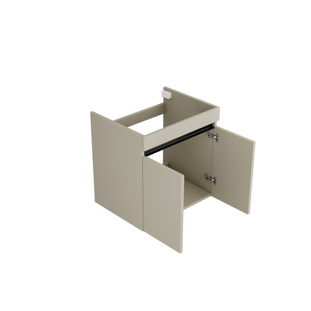 [10116461] Hamburg wastafelonderkast (Taupe, 60 cm) 1