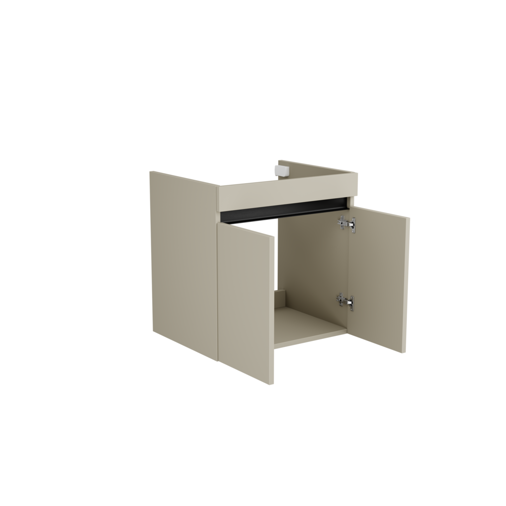 [10116461] Hamburg wastafelonderkast (Taupe, 60 cm) 5