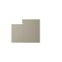 [10116461] Hamburg wastafelonderkast (Taupe, 60 cm) 15