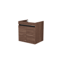 Hamburg wastafelonderkast (Walnoot, 60 cm) 8