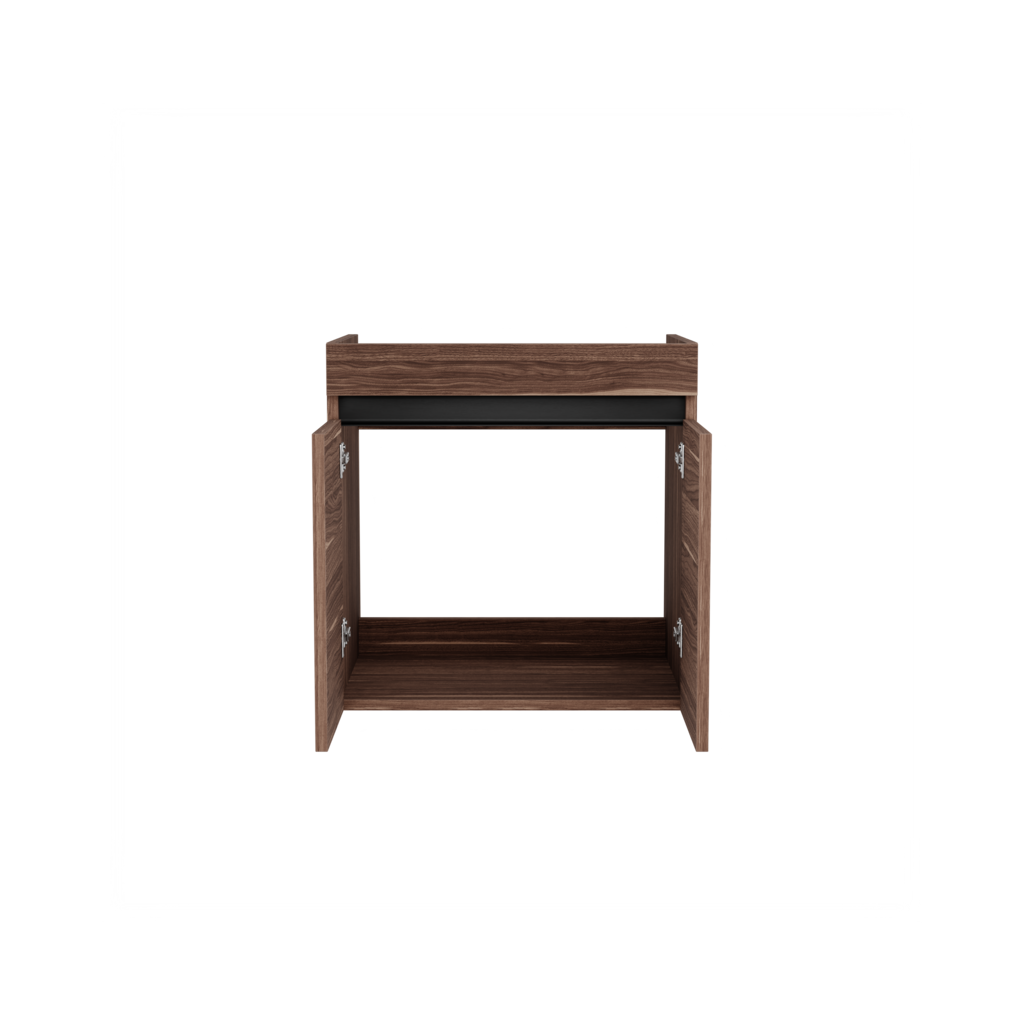 Hamburg wastafelonderkast (Walnoot, 60 cm) 9