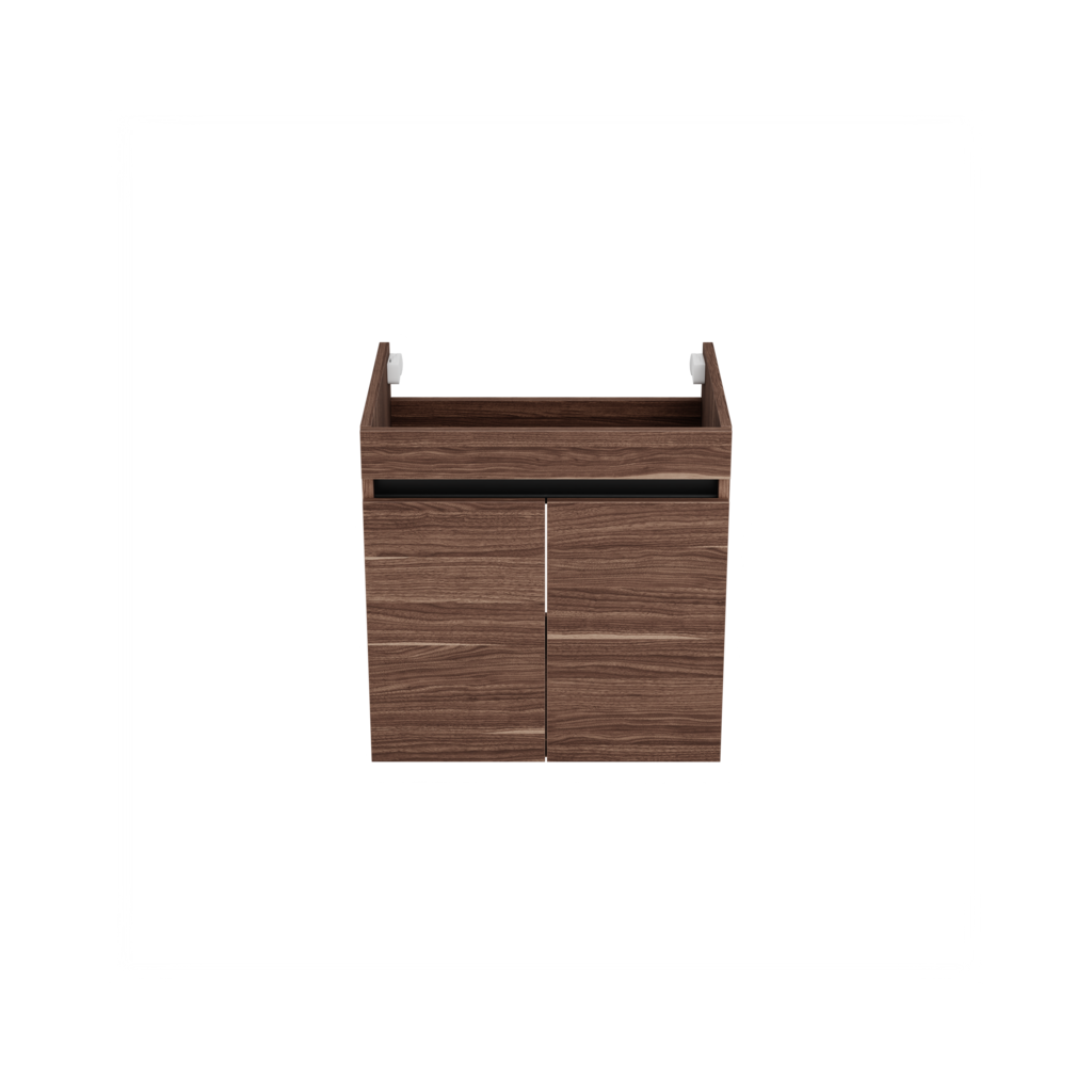 Hamburg wastafelonderkast (Walnoot, 60 cm) 12