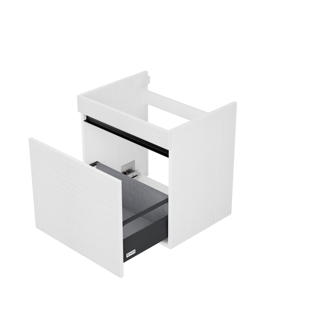 [10115548] Kiel wastafelonderkast (Houtlook wit, 60 cm) 3