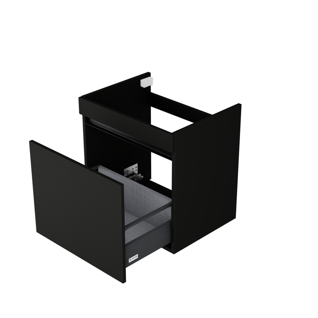 [10115549] Kiel wastafelonderkast (Houtlook zwart, 60 cm) 3