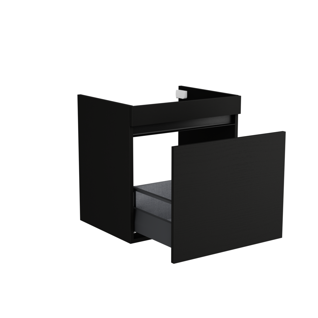 [10115549] Kiel wastafelonderkast (Houtlook zwart, 60 cm) 5