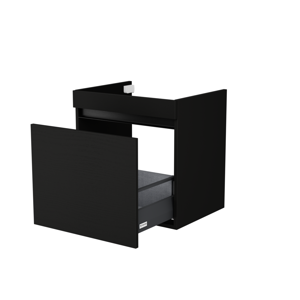 [10115549] Kiel wastafelonderkast (Houtlook zwart, 60 cm) 7
