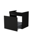 [10115549] Kiel wastafelonderkast (Houtlook zwart, 60 cm) 7