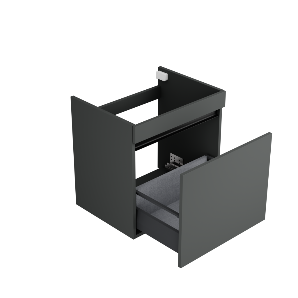 [10115552] Kiel wastafelonderkast (Donkergrijs, 60 cm) 1