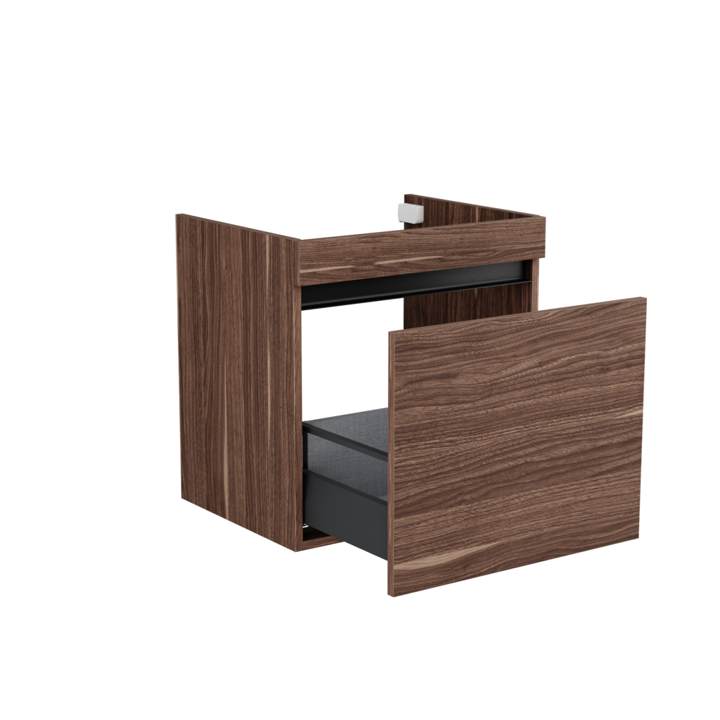 [10116412] Kiel wastafelonderkast (Walnoot, 60 cm) 5