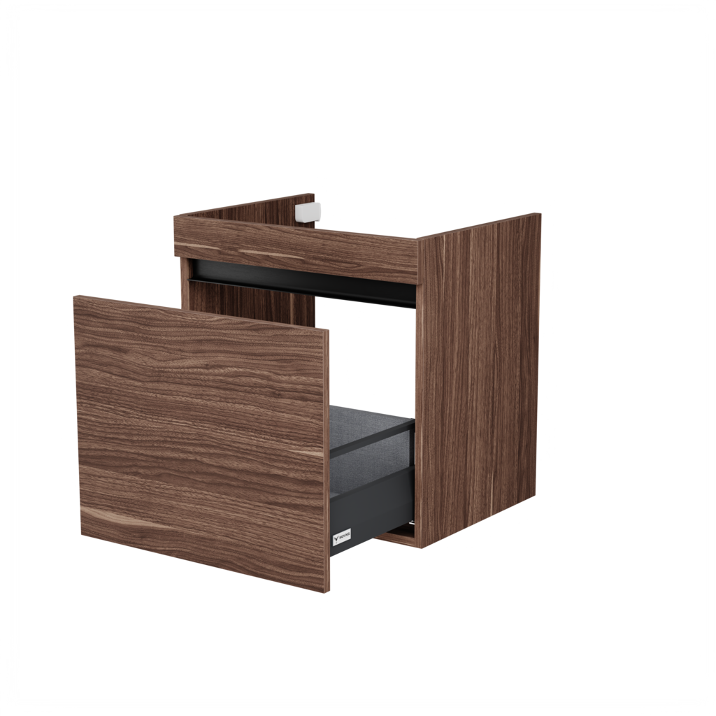 [10116412] Kiel wastafelonderkast (Walnoot, 60 cm) 7