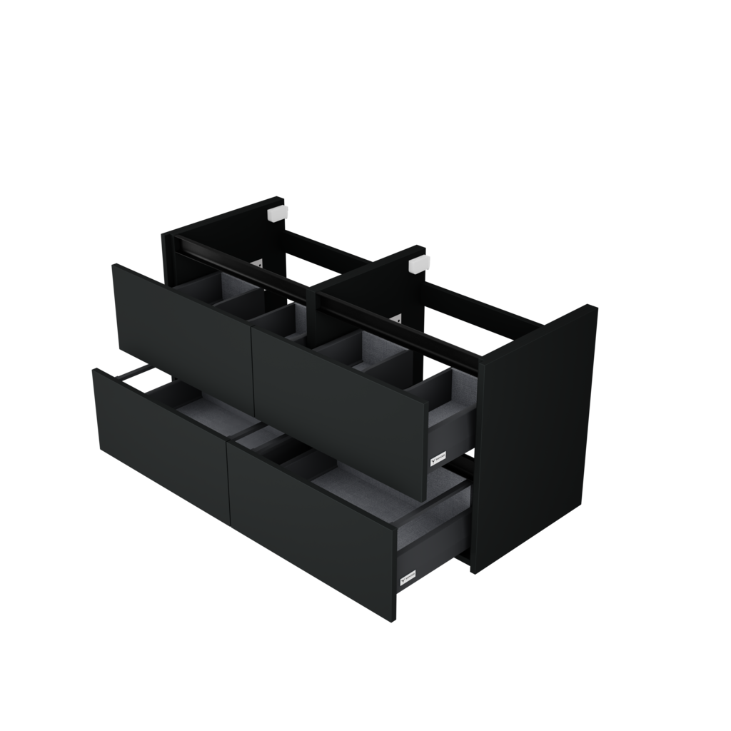 [10115635] Mainz wastafelonderkast (Donkerzwart, 120 cm) 3