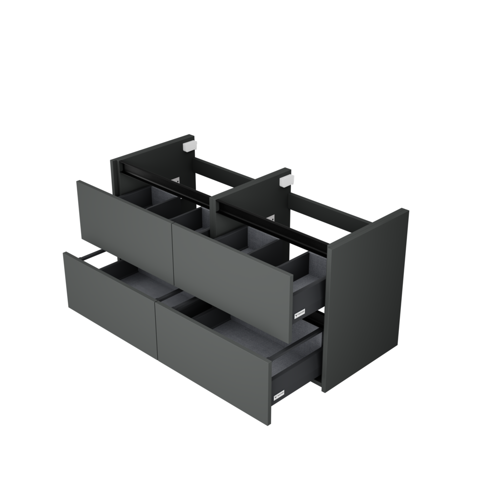 [10115642] Mainz wastafelonderkast (Donkergrijs, 120 cm) 3