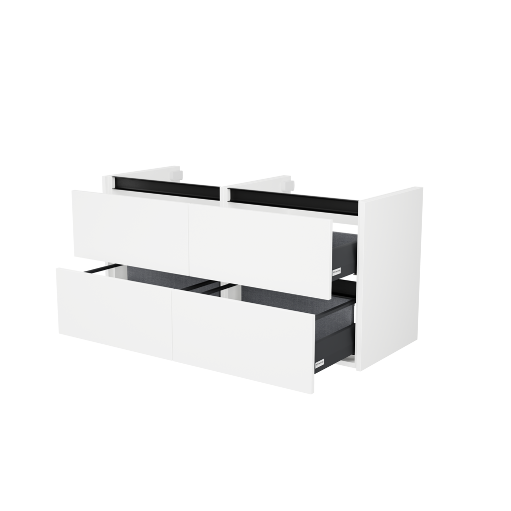 [10115633] Mainz wastafelonderkast (Hoogglans wit, 120 cm) 7