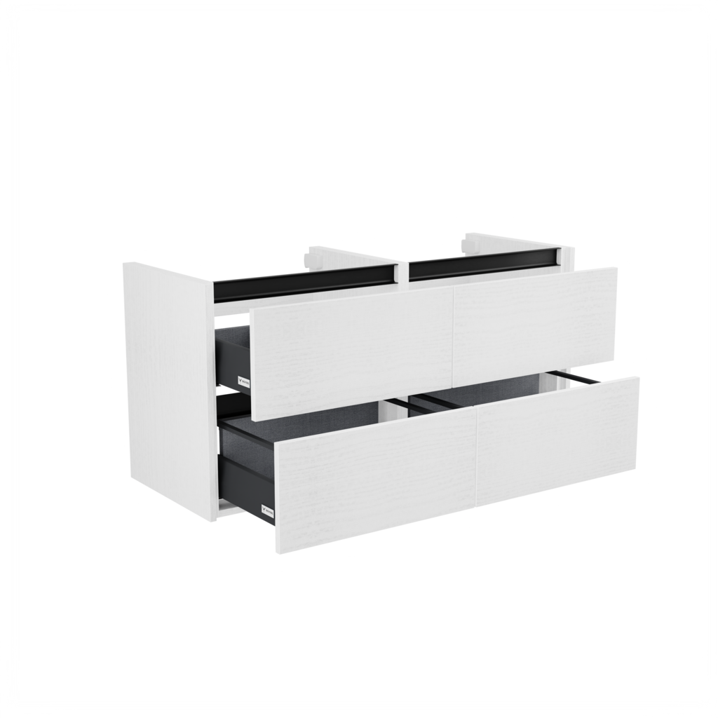 [10115638] Mainz wastafelonderkast (Houtlook wit, 120 cm) 5