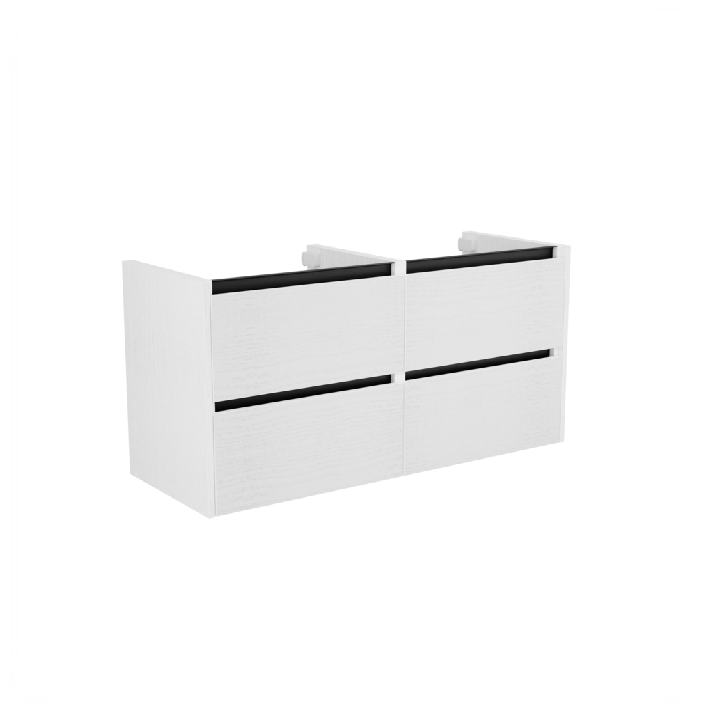 [10115638] Mainz wastafelonderkast (Houtlook wit, 120 cm) 6