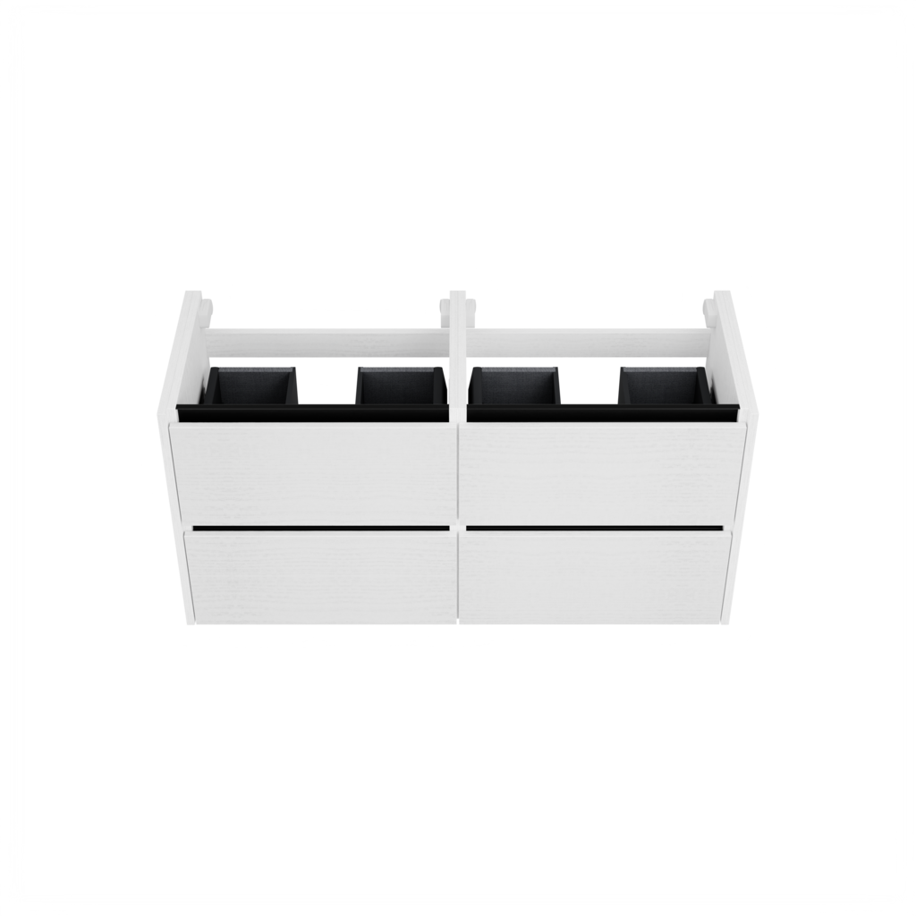 [10115638] Mainz wastafelonderkast (Houtlook wit, 120 cm) 14