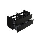 [10115639] Mainz wastafelonderkast (Houtlook zwart, 120 cm) 1