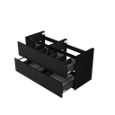 [10115639] Mainz wastafelonderkast (Houtlook zwart, 120 cm) 3