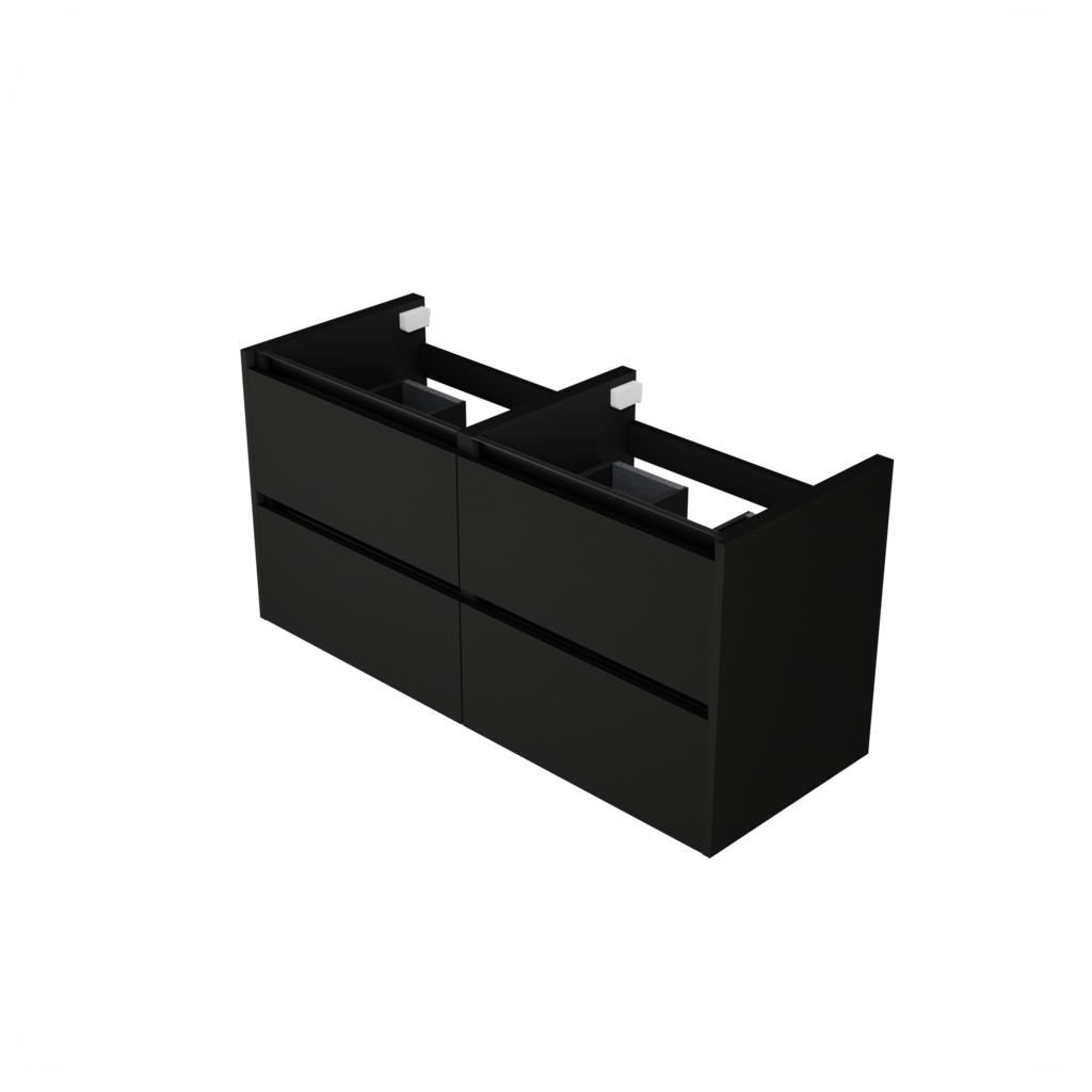 [10115639] Mainz wastafelonderkast (Houtlook zwart, 120 cm) 4