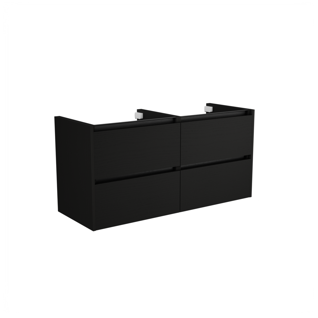 [10115639] Mainz wastafelonderkast (Houtlook zwart, 120 cm) 6