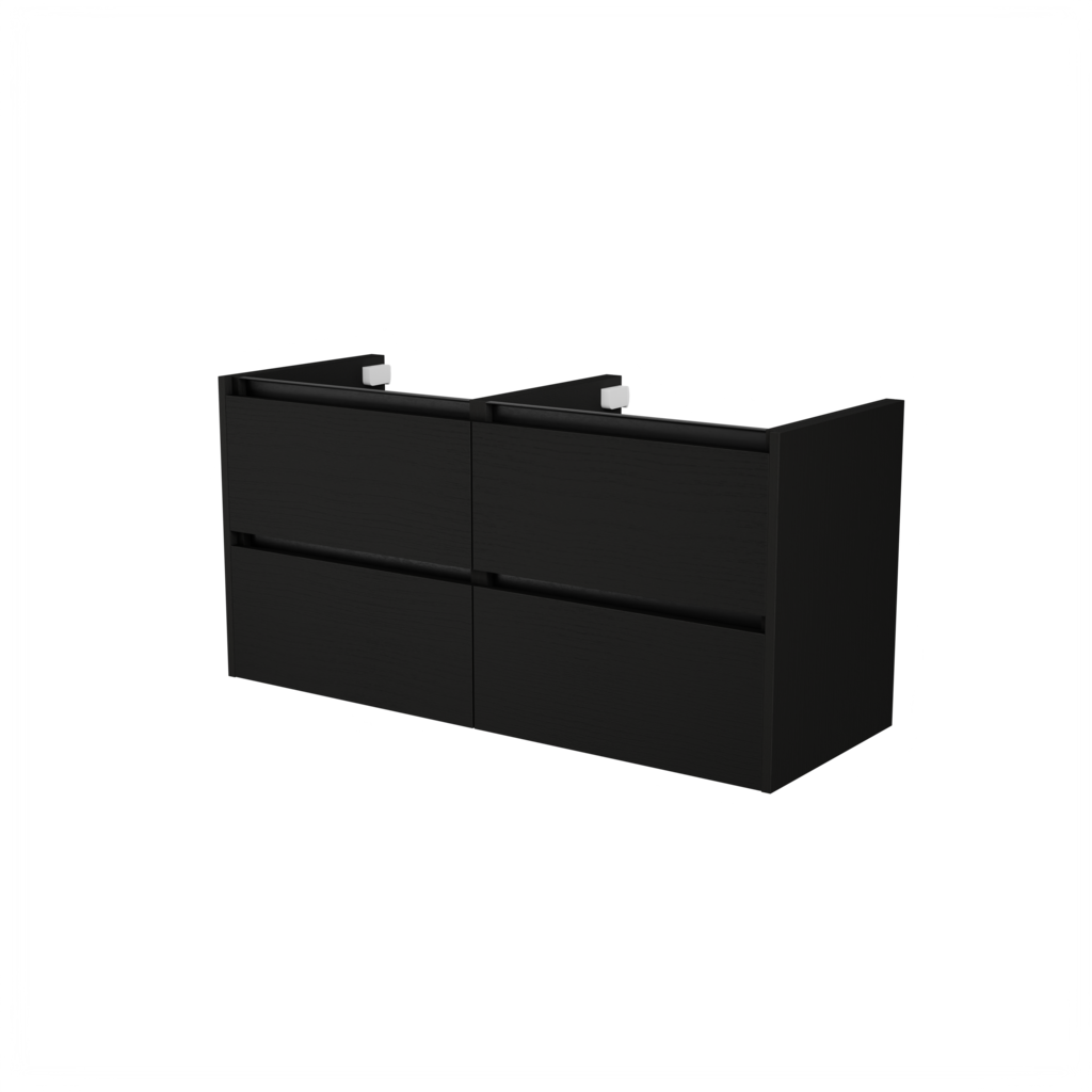 [10115639] Mainz wastafelonderkast (Houtlook zwart, 120 cm) 8