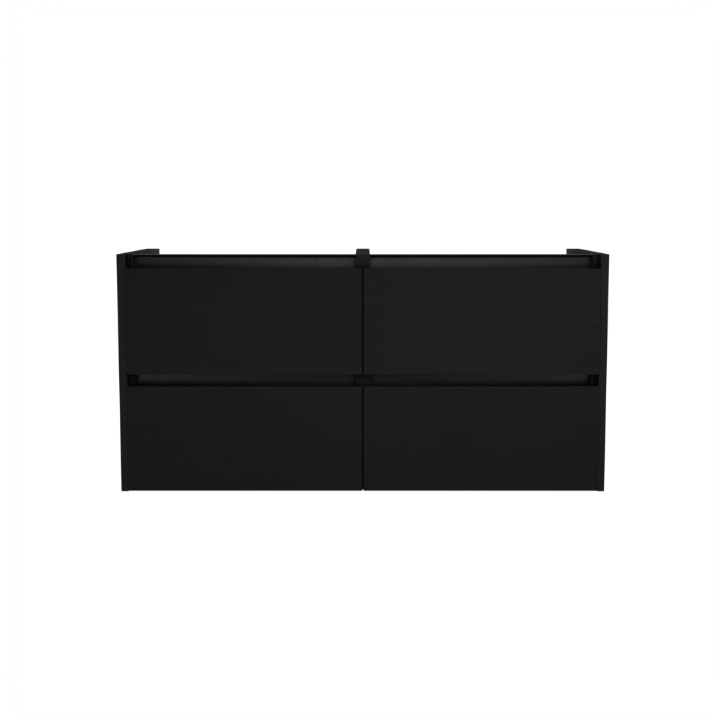 [10115639] Mainz wastafelonderkast (Houtlook zwart, 120 cm) 10