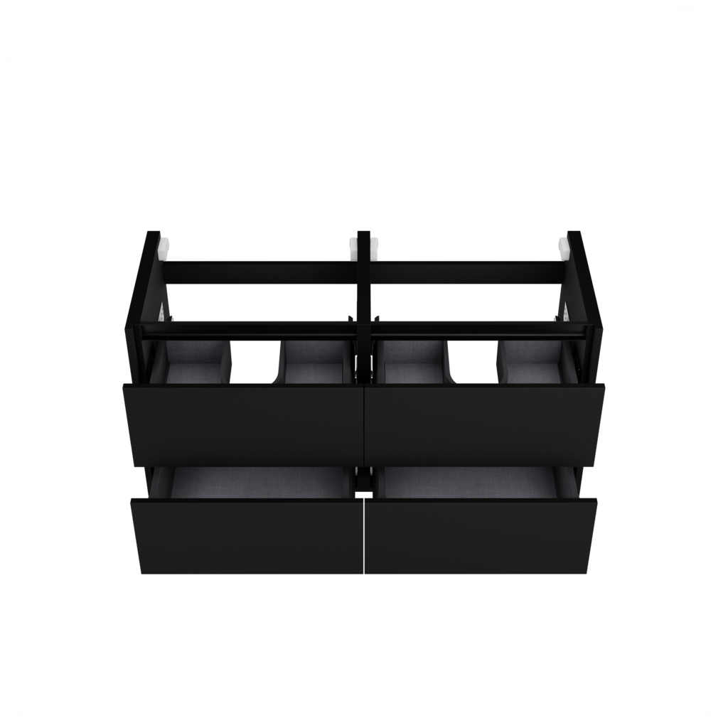 [10115639] Mainz wastafelonderkast (Houtlook zwart, 120 cm) 13