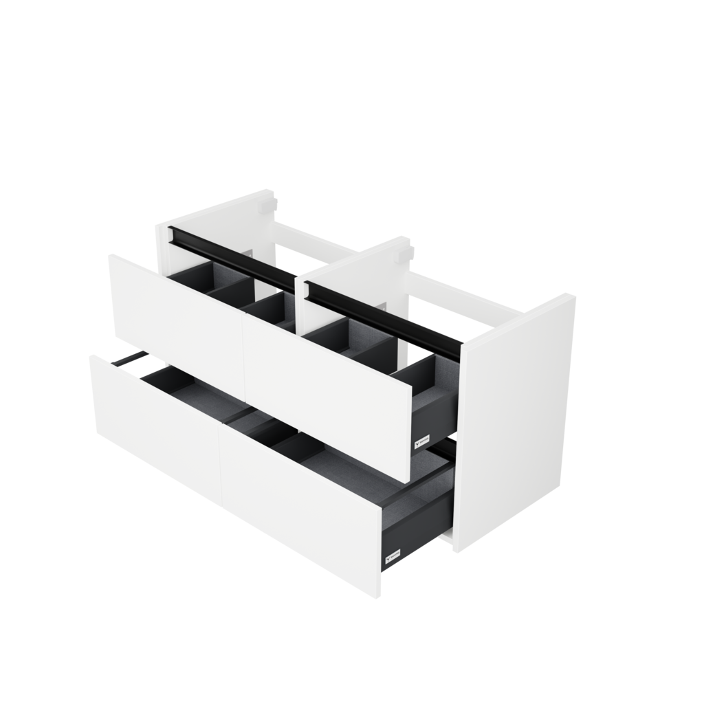 [10115634] Mainz wastafelonderkast (Mat wit, 120 cm) 3